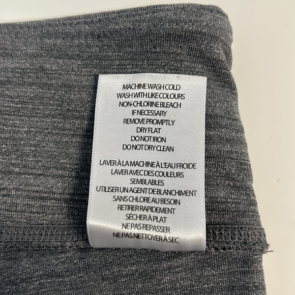 EUC Tuff Athletics Cropped Grey Leggings - Picture 9 of 9